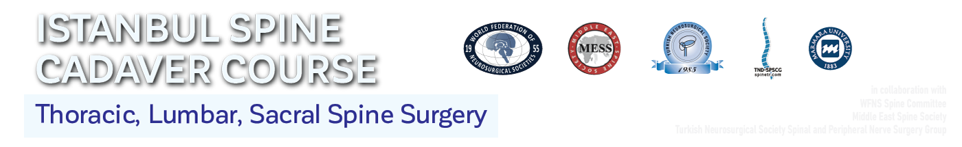 ISTANBUL CADAVER COURSE – SPINE / Thoracic, Lumbar, Sacral Spine Surgery